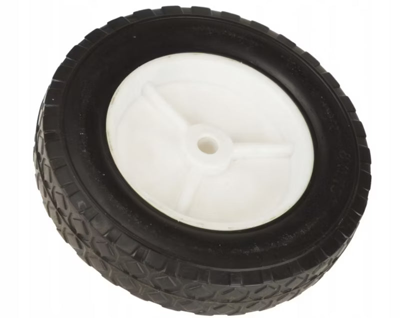 Plæneklipperhjul 200 mm Gummi Hvid