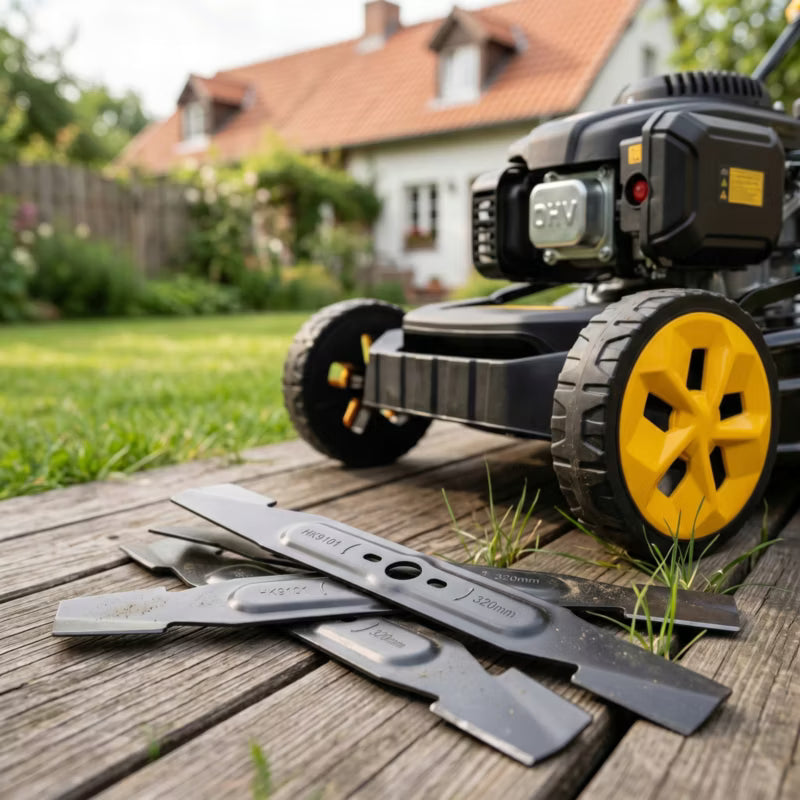 Plæneklipperkniv 32 cm til MOW32E MOW20LI Sort