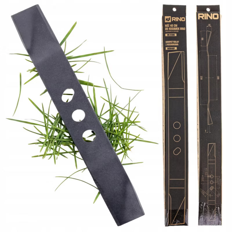Plæneklipperkniv MOW40P 40 cm Sort