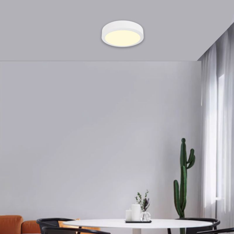Loftlampe Boxelder LED 2000 lm 3000 K 28 cm Hvid