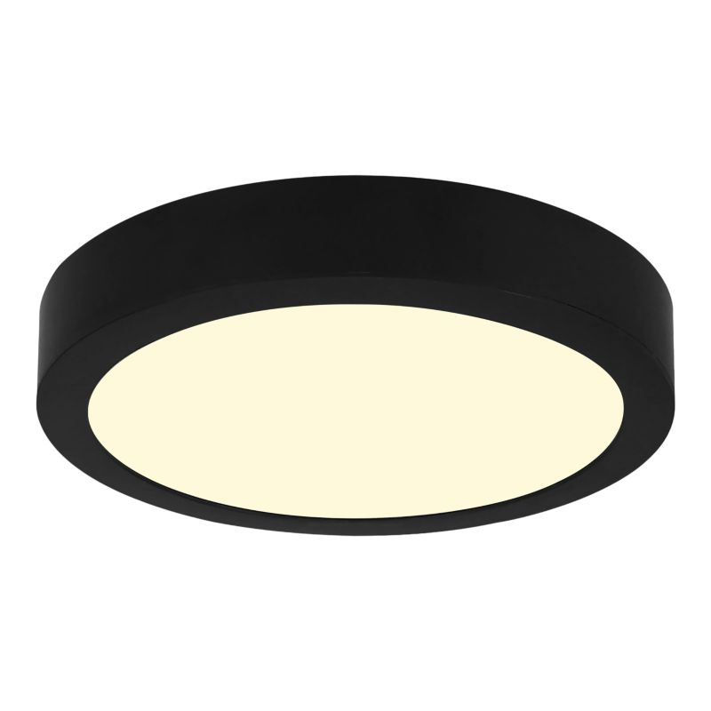 Loftlampe Boxelder LED 2000 lm 3000 K 28 cm Sort