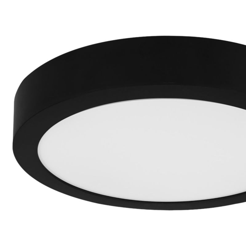 Loftlampe Boxelder LED 2000 lm 3000 K 28 cm Sort