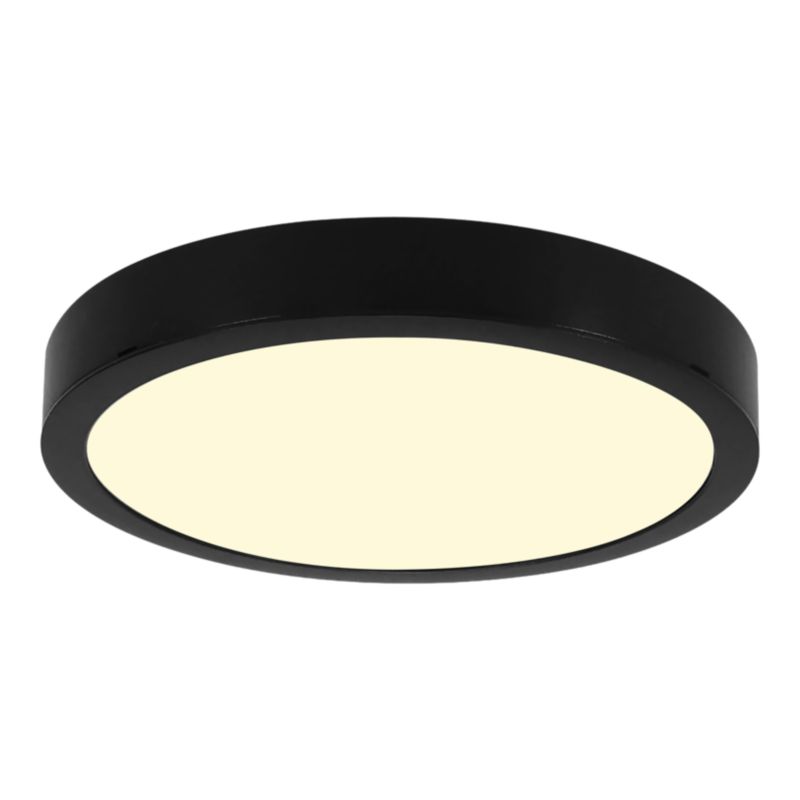 Loftslampe Boxelder LED 2640 lm 3000 K 30 cm Sort