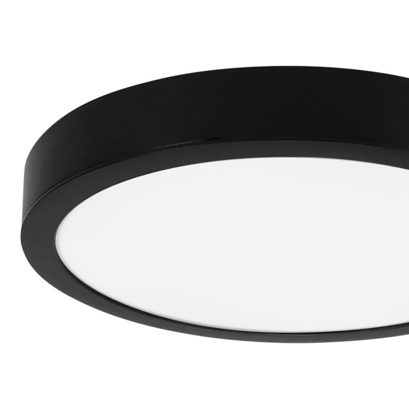 Plafon Boxelder LED 2640 lm 3000 K 30 cm Sort