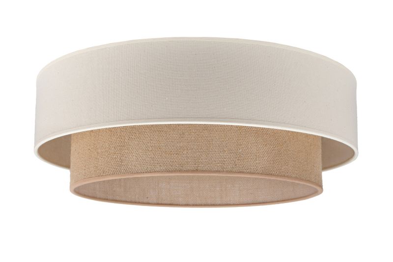 Plafon Duolla Boho LED 45 cm Beige/Jute