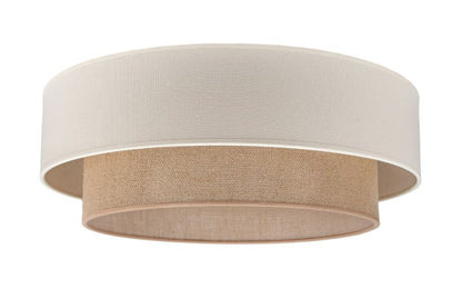 Plafon Duolla Boho LED 45 cm Beige/Jute