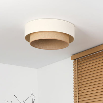 Plafon Duolla Boho LED 45 cm Beige/Jute