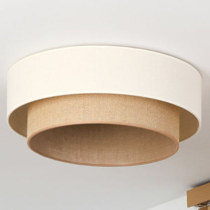 Plafon Duolla Boho LED 45 cm Beige/Jute