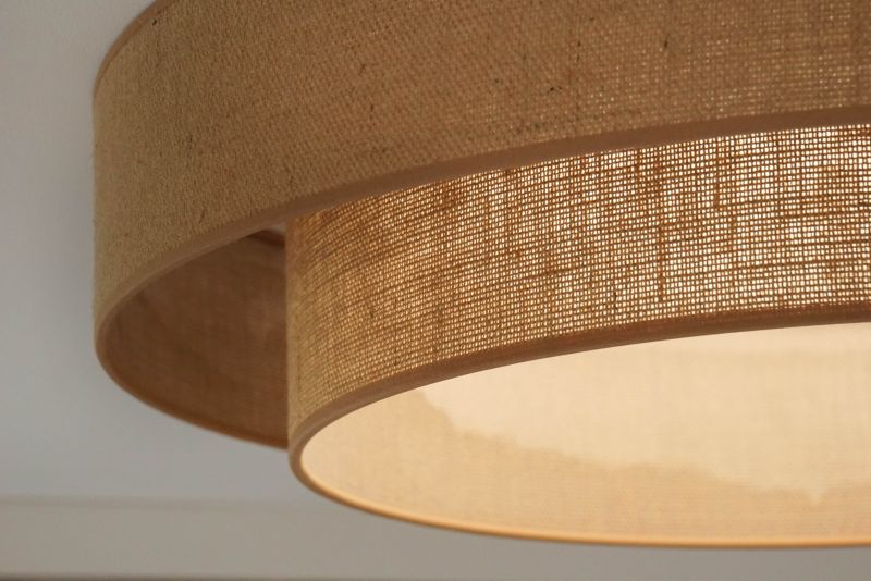 Plafon Duolla Boho LED 45 cm Jute