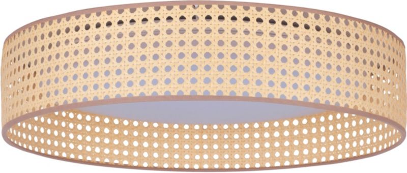 Duolla Roller LED rattan plafond