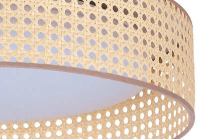 Duolla Roller LED rattan plafond