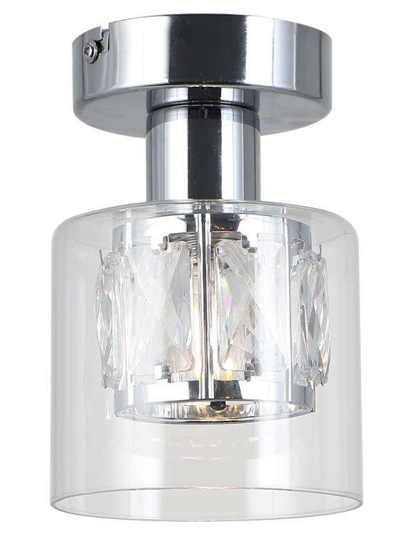 Loftslampe Elmo 1 x E14 Krom