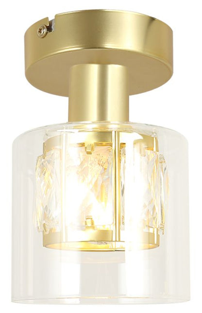 Loftslampe Elmo 1 x E14 Guld