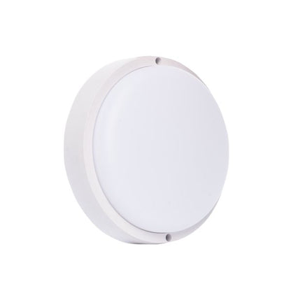 Germina 20W rund kælderlampe i hvid, 1 stk.