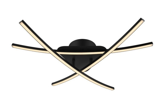 GoodHome Alani plafond 3 x LED 1700 lm mat-sort