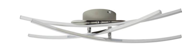 Loftlampe Alani 3x LED 1900 lm Krom