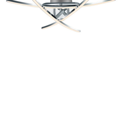 Loftlampe Alani 3x LED 1900 lm Krom