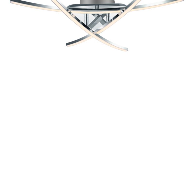 Loftlampe Alani 3x LED 1900 lm Krom