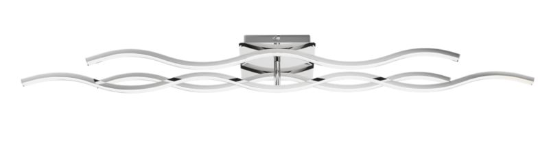 Loftlampe Bening 109 cm Krom LED 3000K