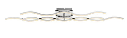 Loftlampe Bening 109 cm Krom LED 3000K