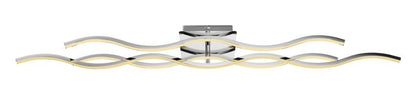 Loftlampe Bening 109 cm Krom LED 3000K
