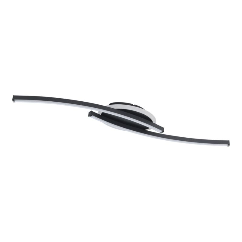 Loftslampe Consolida 3 Trins 4000 K Sort