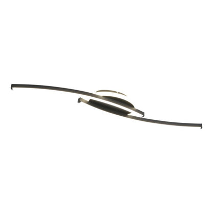 Loftslampe Consolida 3 Trins 4000 K Sort