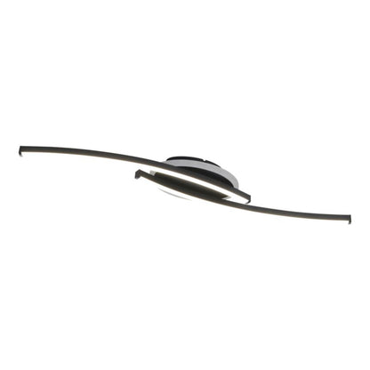 Loftslampe Consolida 3 Trins 4000 K Sort