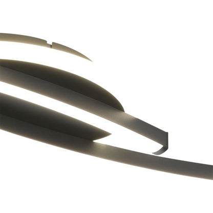 Loftslampe Consolida 3 Trins 4000 K Sort