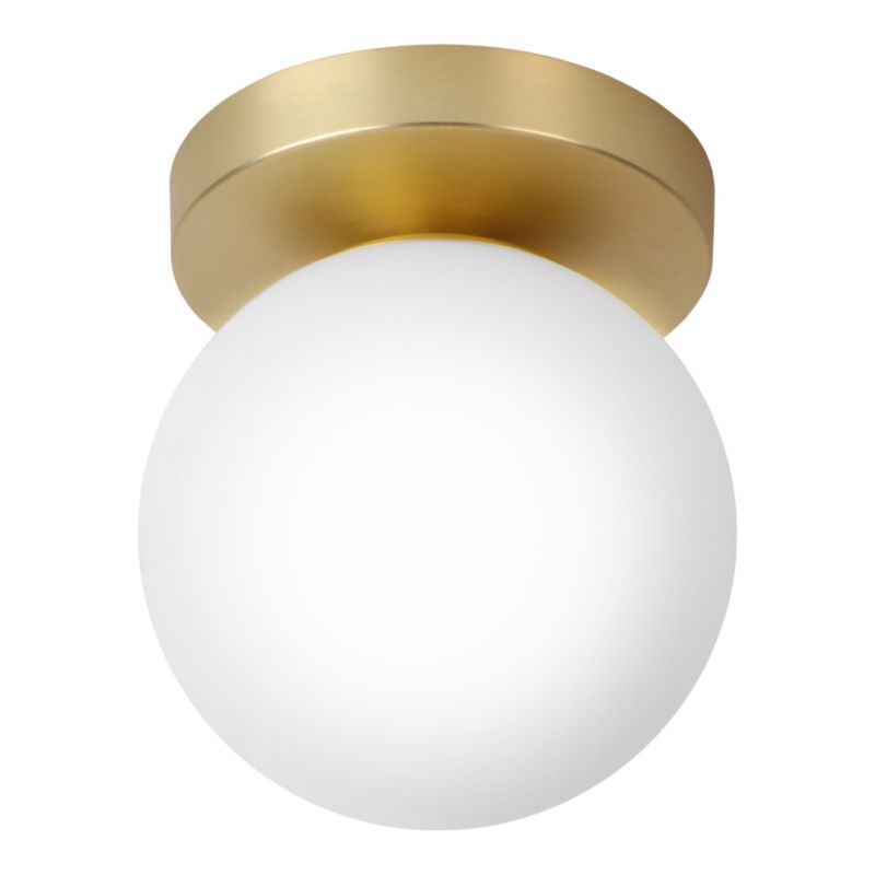 GoodHome Dorres E14 plafondæksel i mat‑guld