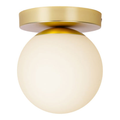 GoodHome Dorres E14 plafondæksel i mat‑guld