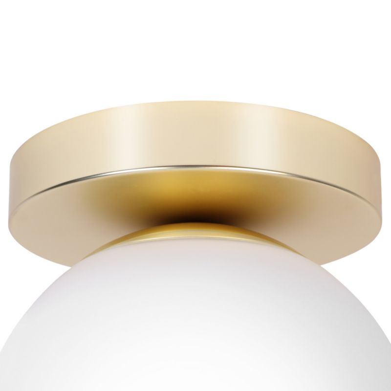 GoodHome Dorres E14 plafondæksel i mat‑guld