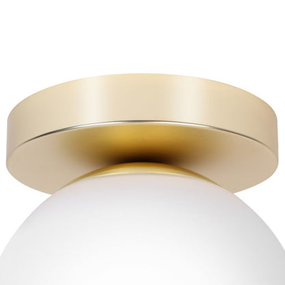 GoodHome Dorres E14 plafondæksel i mat‑guld