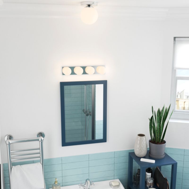 GoodHome Dorres E14 plafondæksel i mat‑guld