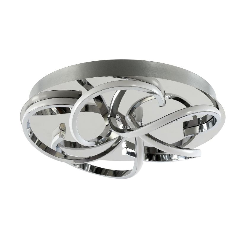Plafon GoodHome Dossi 2000 lm 3000 K Krom