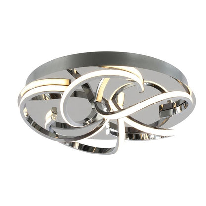 Plafon GoodHome Dossi 2000 lm 3000 K Krom