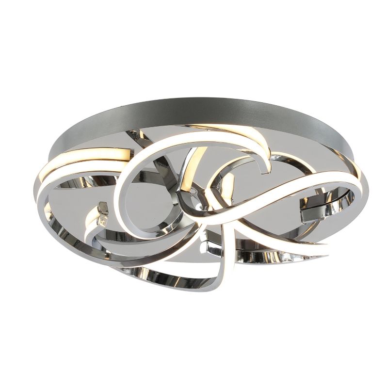 Loftslampe Dossi 2000 lm 3000 K Krom
