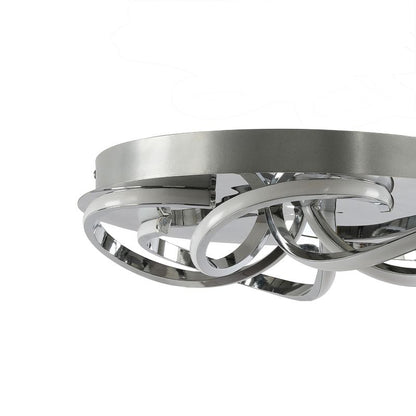 Plafon GoodHome Dossi 2000 lm 3000 K Krom
