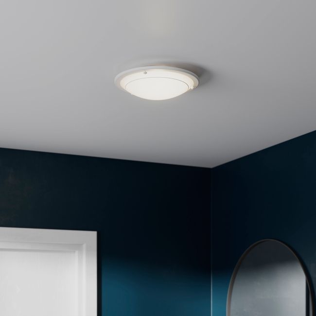 Loftslampe Hubaa 29 cm Hvid