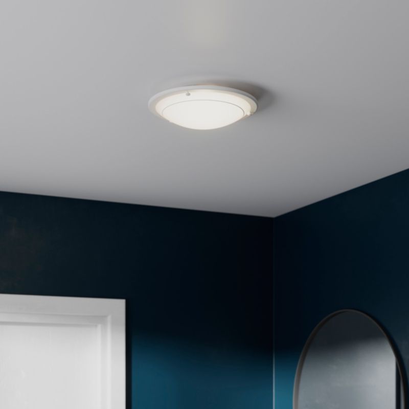 Loftlampe Hubaa 29 cm Hvid