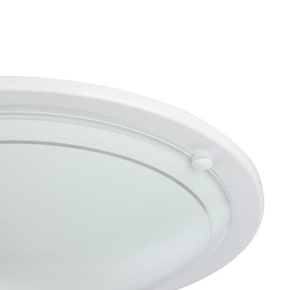 Loftlampe Hubaa 29 cm Hvid
