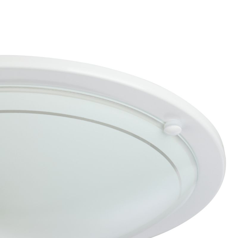 Loftlampe Hubaa 29 cm Hvid