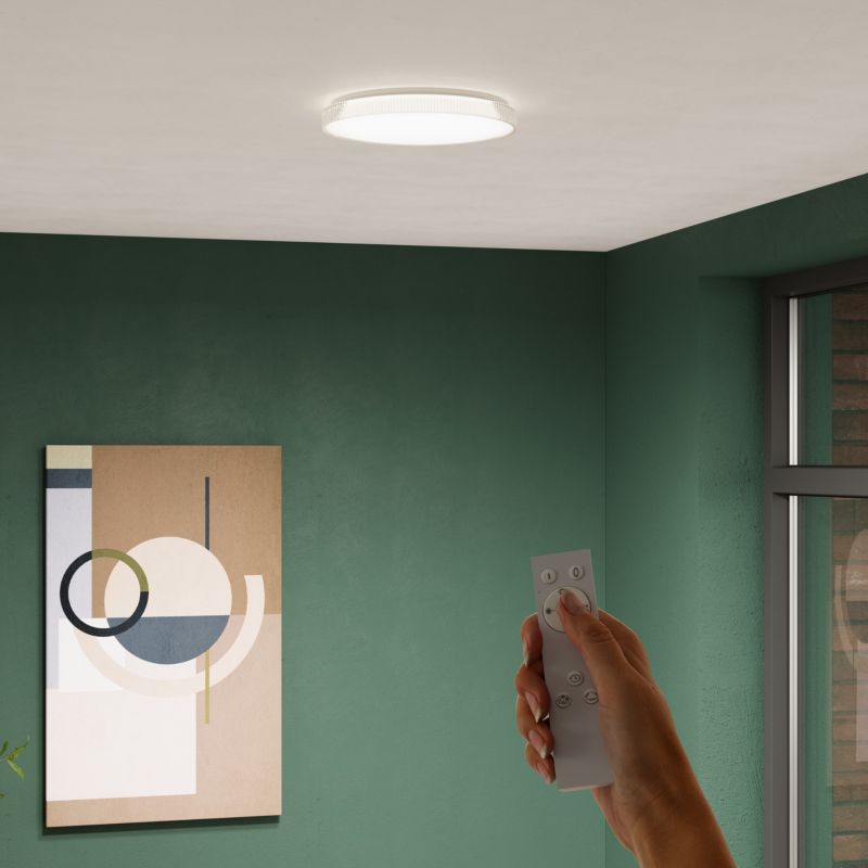 Loftslampe Myrsine 2950 lm CCT 40 cm med Fjernbetjening