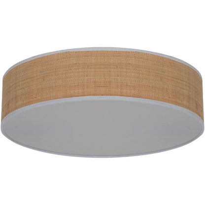 GoodHome Oilbird loftlampe 2 x E27 i stråmateriale