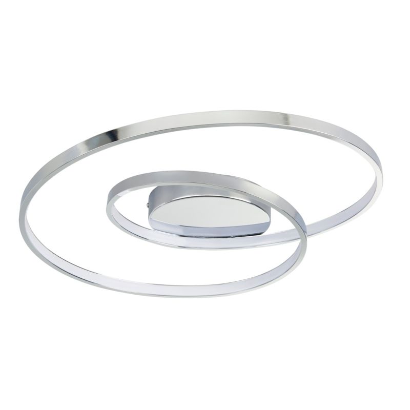 Loftslampe Pegmati 2900 lm 3000 K Krom