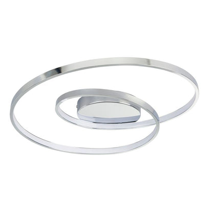 Loftslampe Pegmati 2900 lm 3000 K Krom