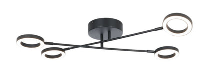 Loftlampe Taphao Tube 2800 lm Sort Dæmpbar
