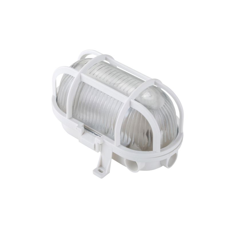 Klenova E27 IP44 hvid plafondæmpning