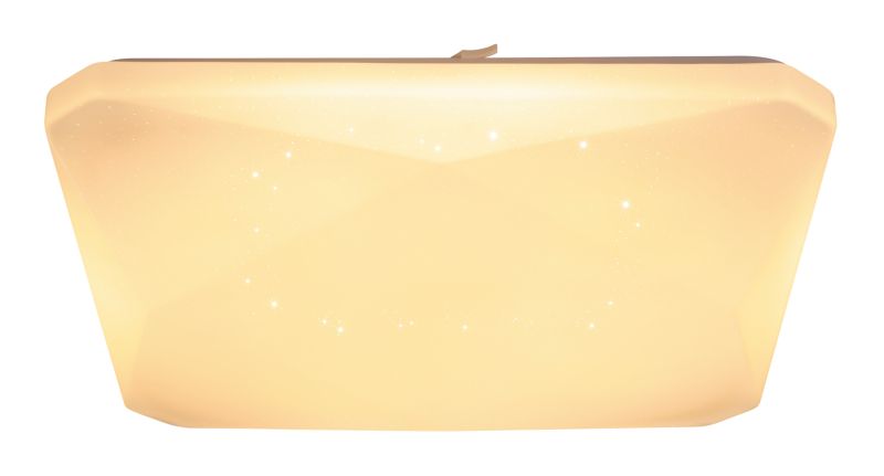 GoodHome Medora CCT kvadratisk loftlampe 3100 lm hvid DIM