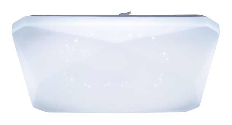 GoodHome Medora CCT kvadratisk loftlampe 3100 lm hvid DIM